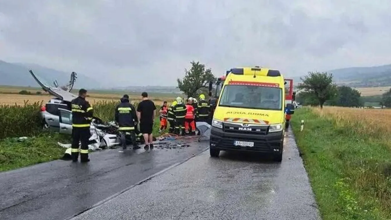 Frontális ütközés: belehalt sérüléseibe az 52 éves nő