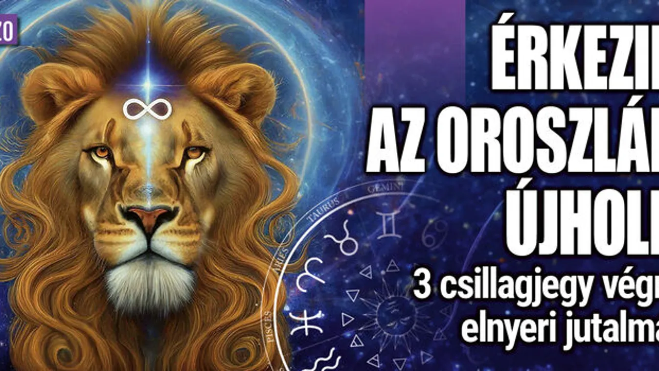 Oroszlán újhold: 3 csillagjegy végre elnyeri jutalmát