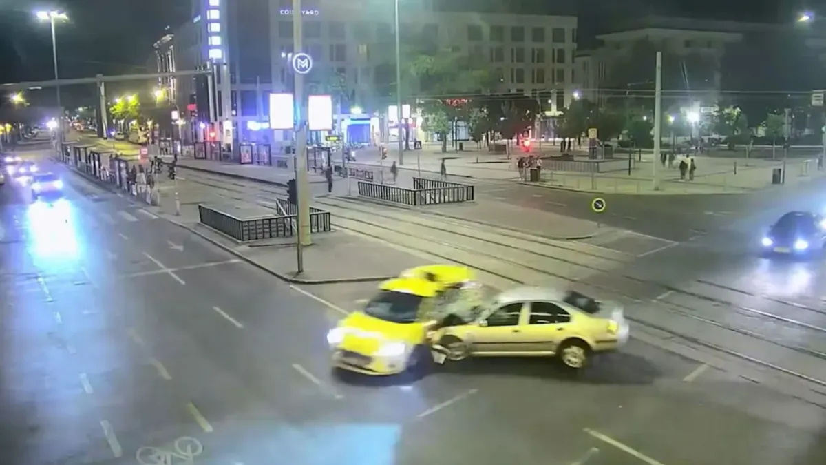 Autós üldözés a belvárosban