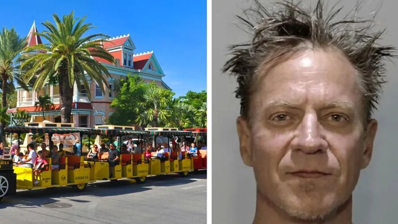 Városnéző kisvonatot lopott bedrogozva egy floridai férfi