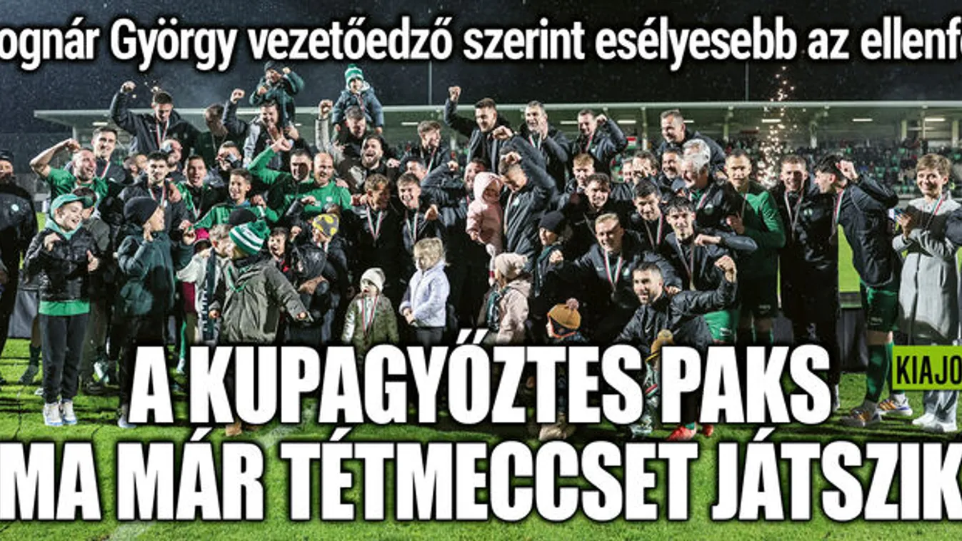 Bognár György szerint korán jön a Paks első meccse