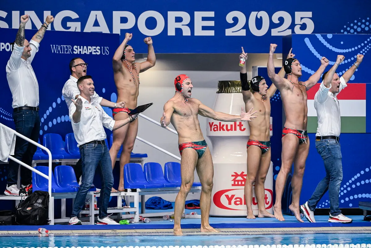 A vízilabda-válogatott egy végletekig kiélezett meccsen jutott a vb-döntőbe