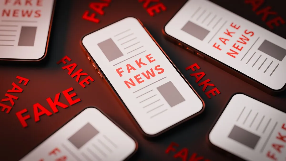 Concept,Image,About,Fake,News,On,The,Internet.,3d,Rendering