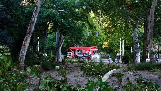 Özönvíz, jég és szélvihar: így csapott le a vihar az országra - Fotók