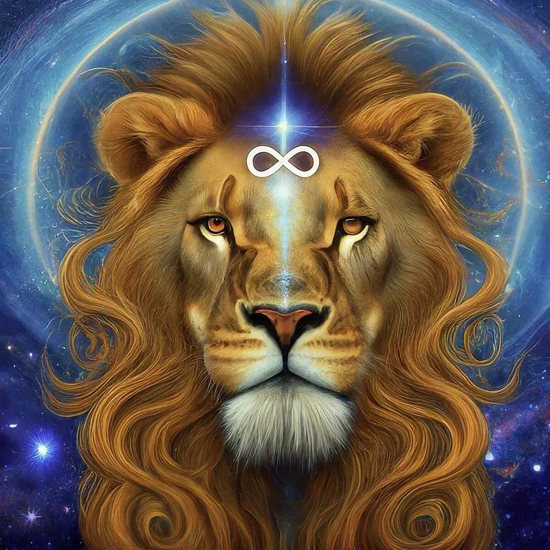 Oroszlán újhold An,Etherical,Picture,Of,The,Lions,Gate,Portal,With,The