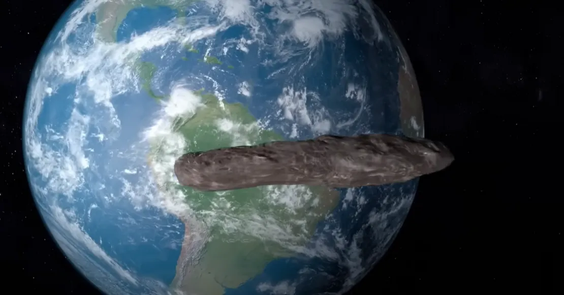 alt=Egy idegen űrhajó tévedt a nap rendszerünkbe - veszélyt jelenthet a Földünkre?