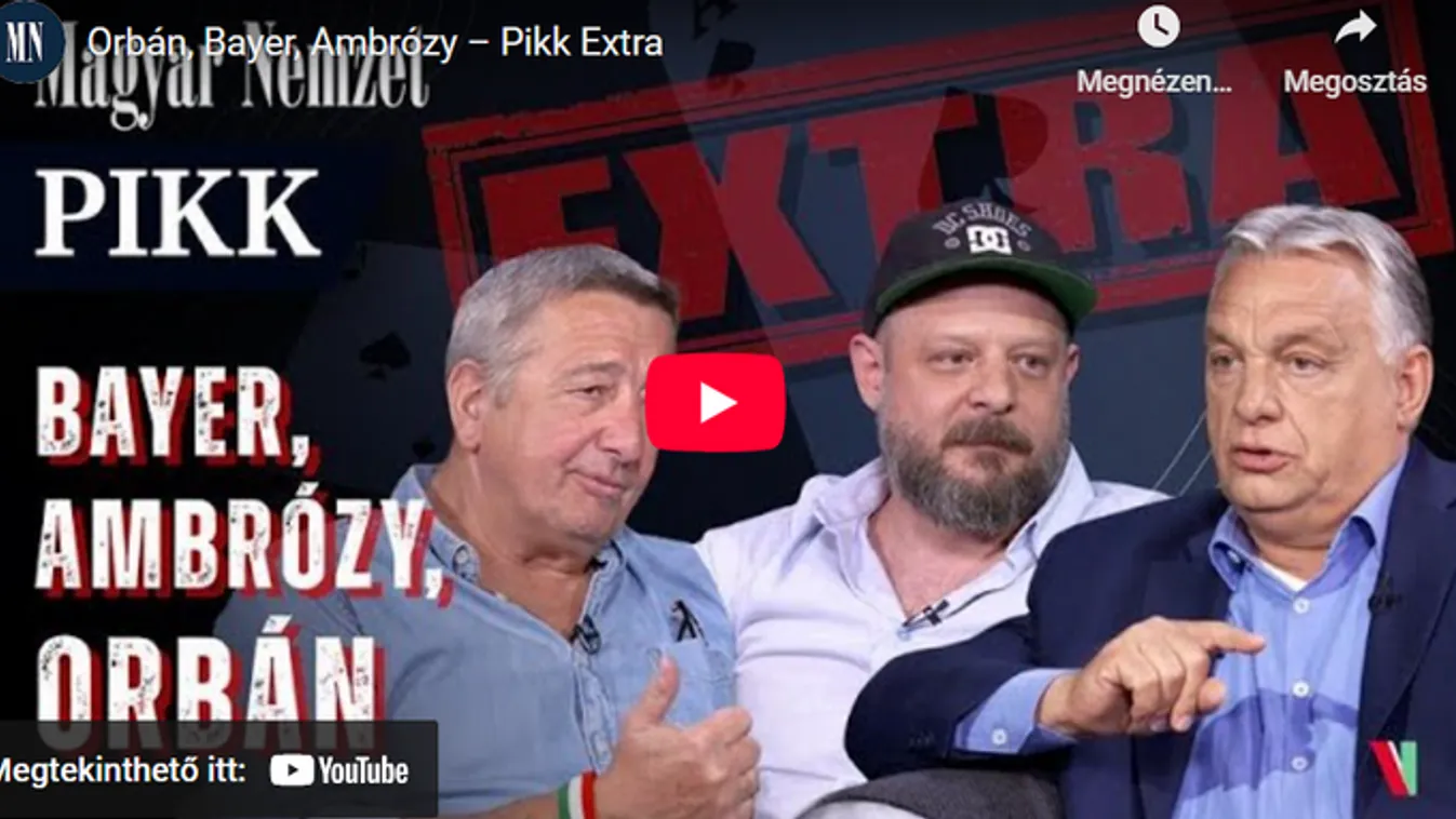 Orbán Viktor: Nyugodtan futok rá a választásra