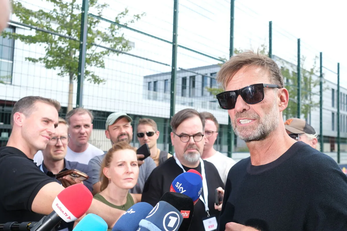 Jürgen Klopp lopta el a showt Gulácsiék új edzőjének első gyakorlásán is