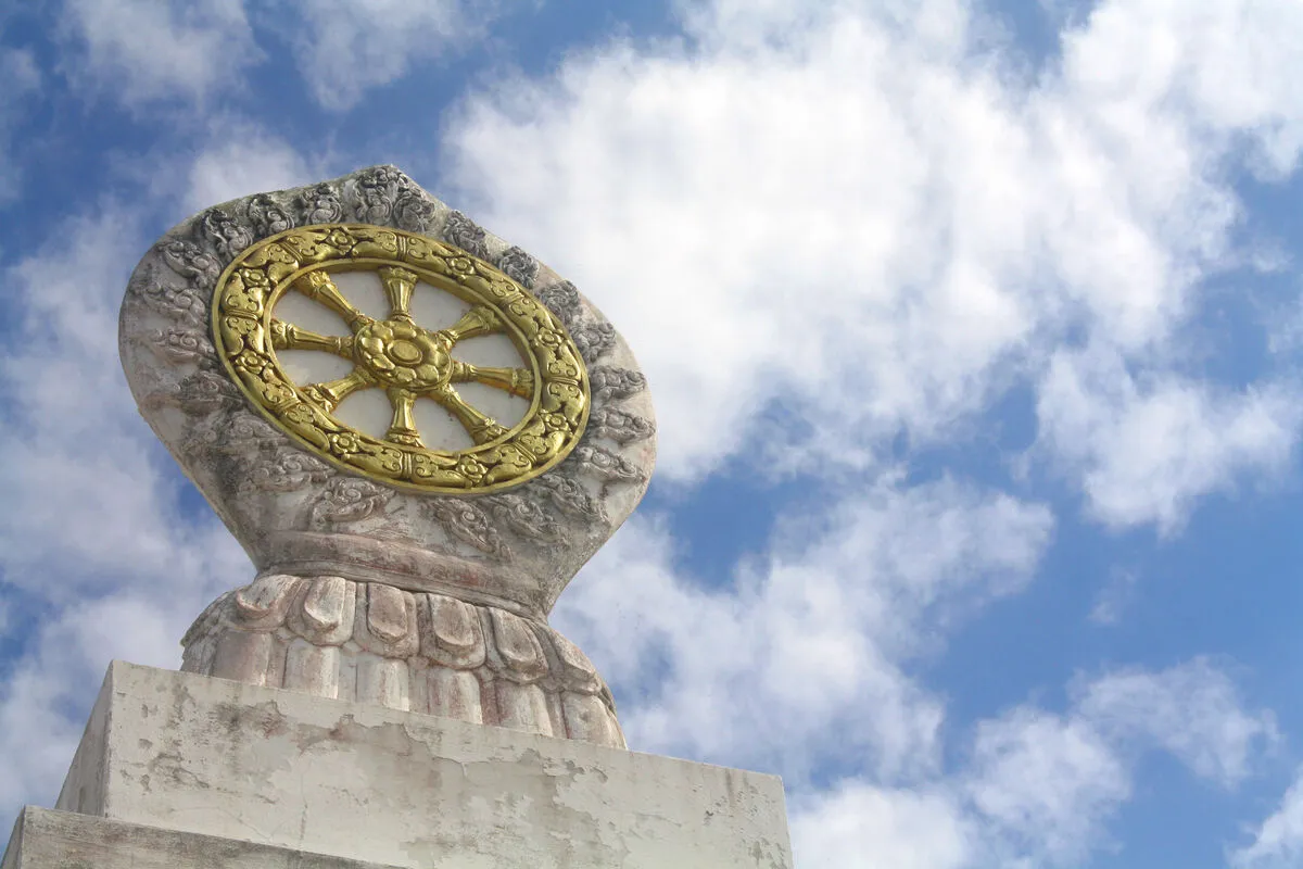 Sors kereke Buddha,Statue,Sculpture,Wheel,Of,Life