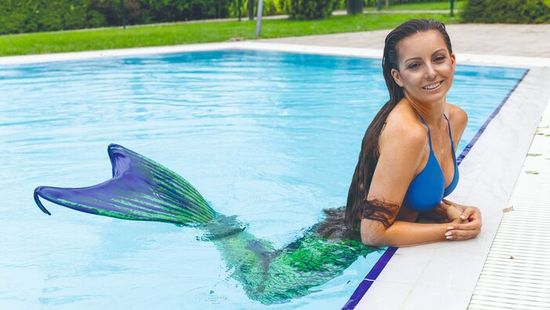 Eszes Fanni egy igazi sellő - Elmesélte, hogyan vált hableánnyá