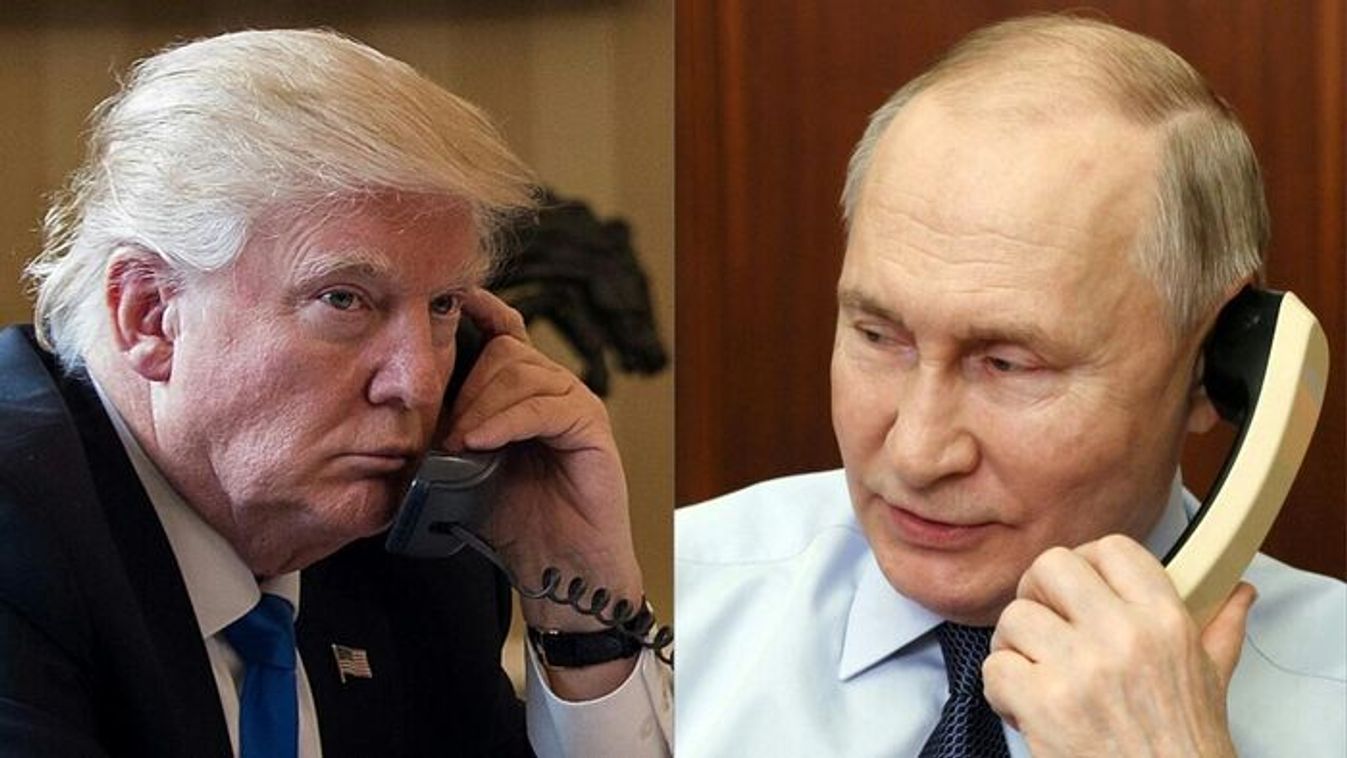 Putyin kijelentette Trumpnak: Moszkva készen áll arra, hogy folytassa a tárgyalásokat Kijevvel