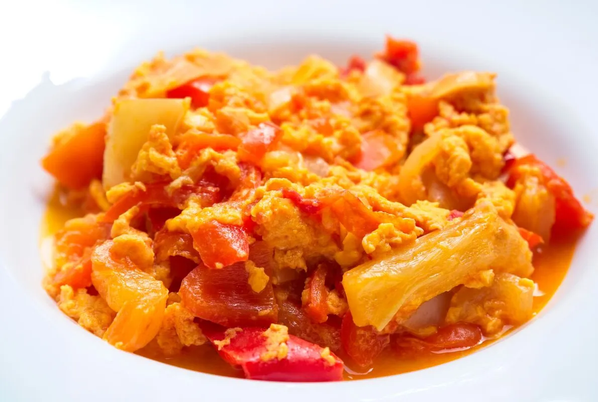 Close,Up,Of,A,Typical,Hungarian,Homemade,Lecso,(lecsó),From