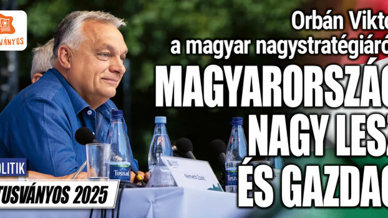 Orbán Viktor Tusványoson: kövesd nálunk élőben