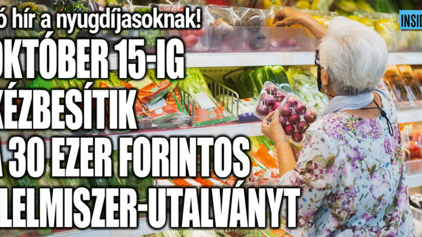 Élelmiszer-utalvány és nyugdíj-kompenzáció is lesz az ősszel