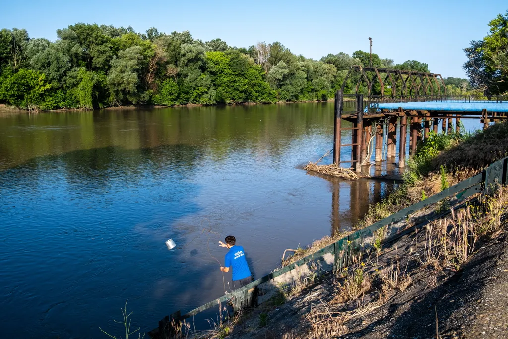 A vízhiány jelentős károkot okoz a folyóvízhozamában. Fotó: Oláh Tamás 
