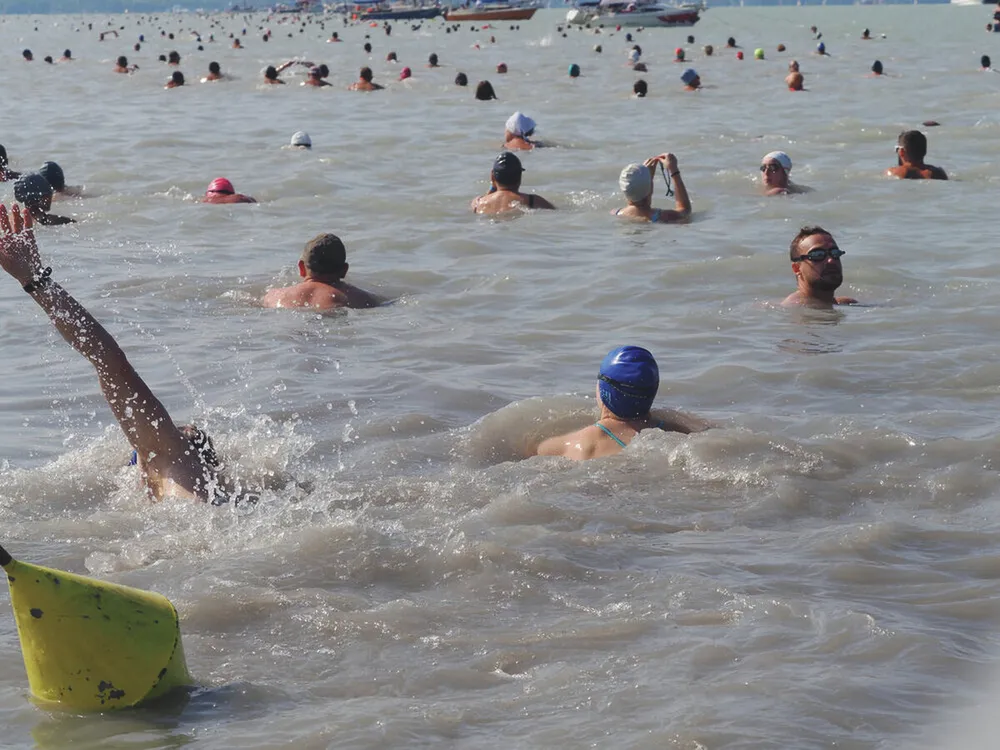 Balaton-átúszás, Balaton, átúszás