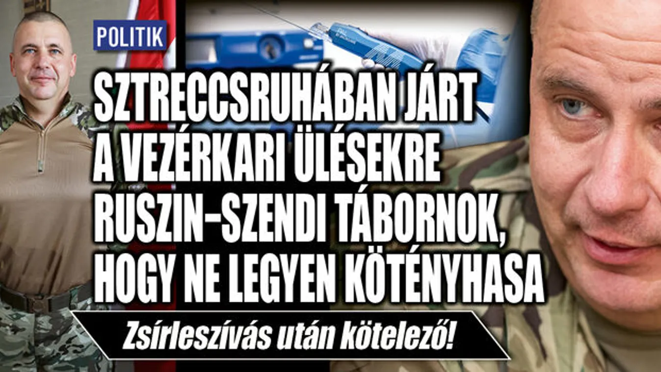 Sztreccsruhában járt a vezérkari ülésekre Ruszin-Szendi
