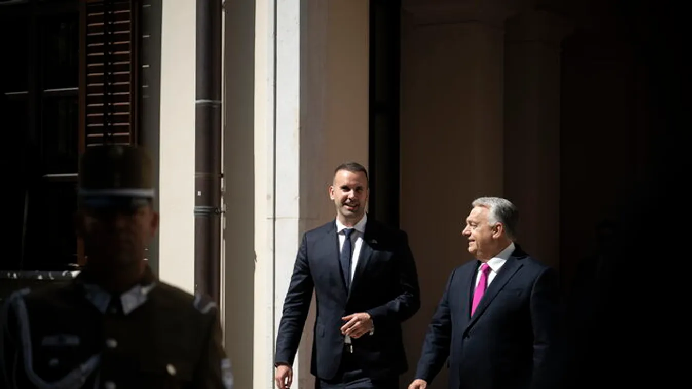 Orbán Viktor fogadta Montenegró miniszterelnökét