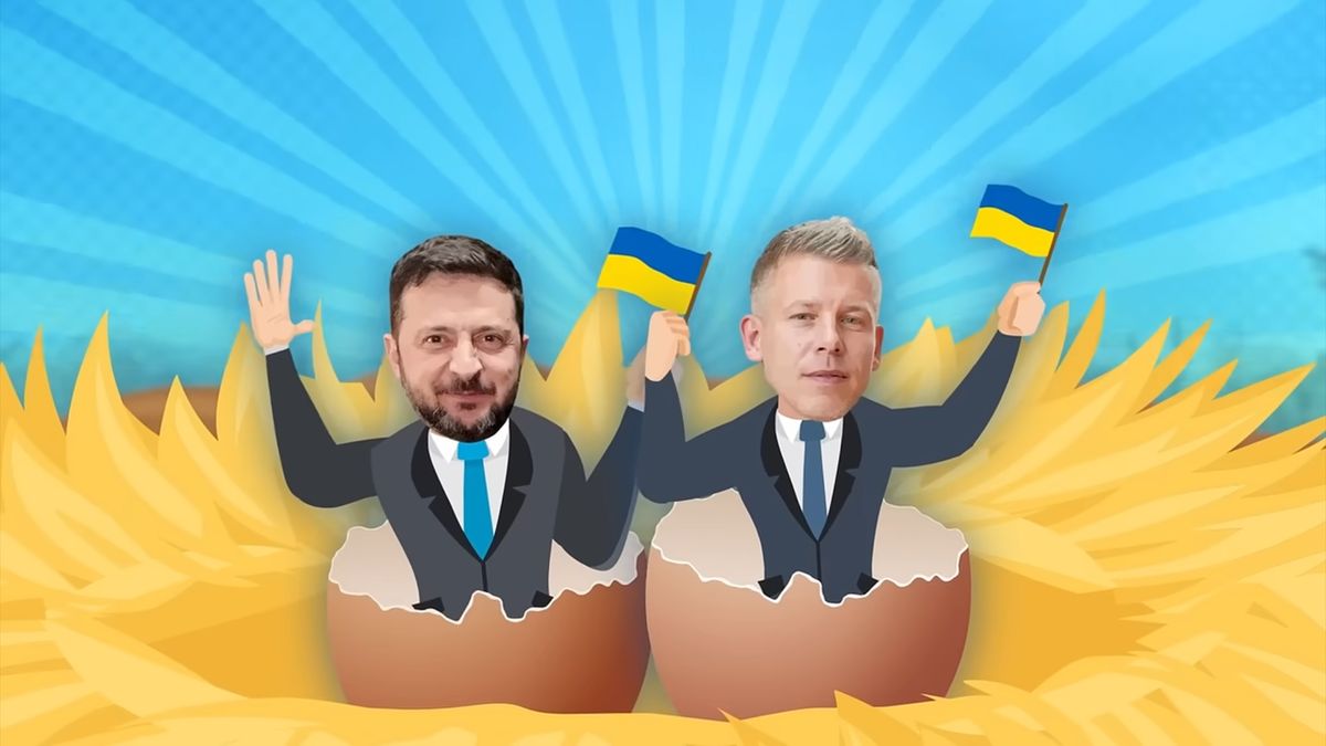 Magyar Péter a magyar Zelenszkij! Mint két tojás...