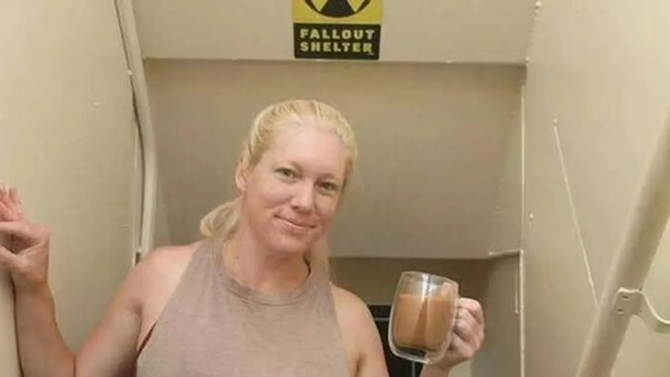 Bunkerbe költözött a nő, és imádja!