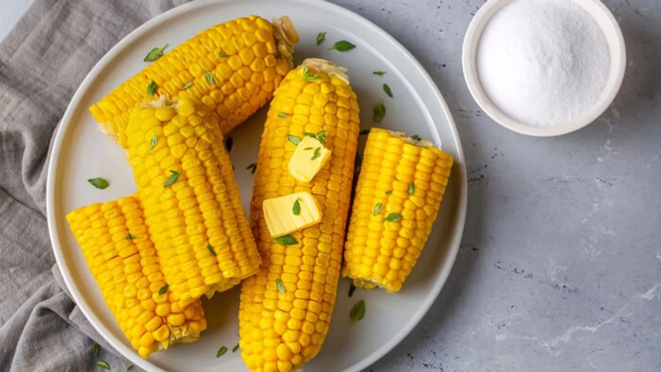 Nyári csemege:  főtt kukorica air fryerben