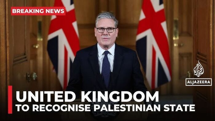A britek a Palesztin Állam elismerésére készülnek