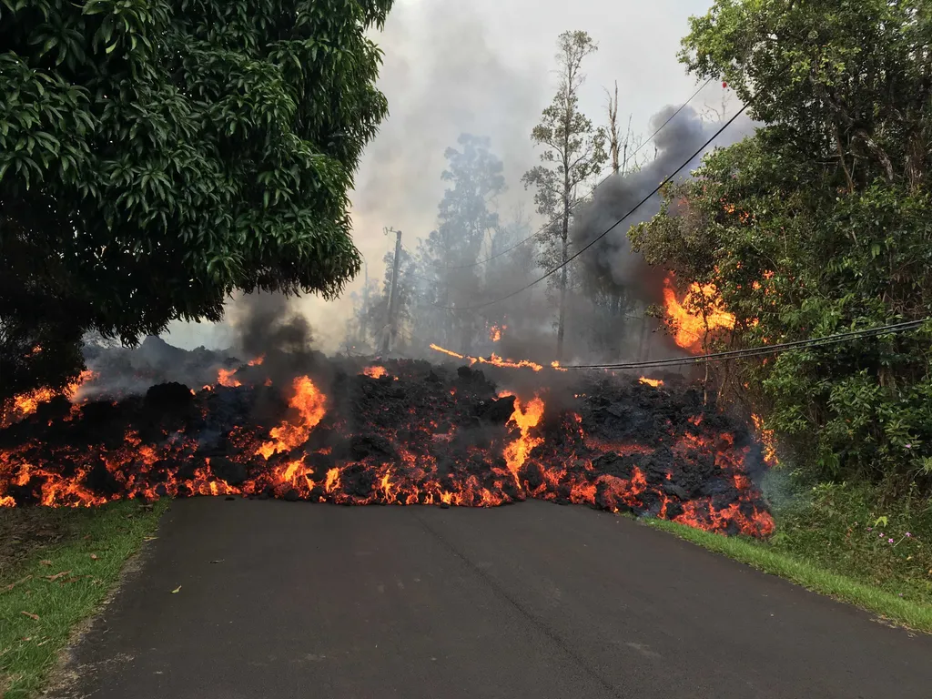 Kilauea vulkán kitörés