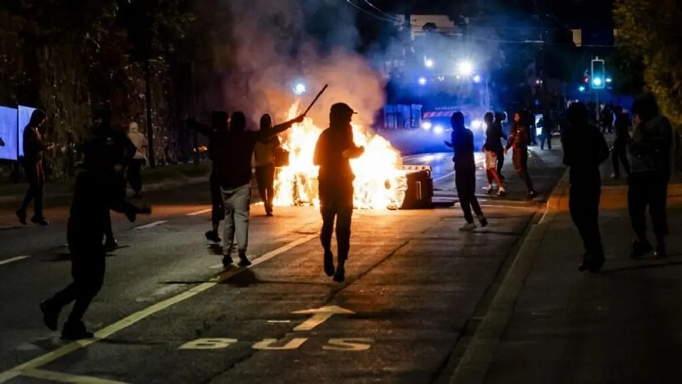 Migránslázadás tört ki egy svájci nagyvárosban