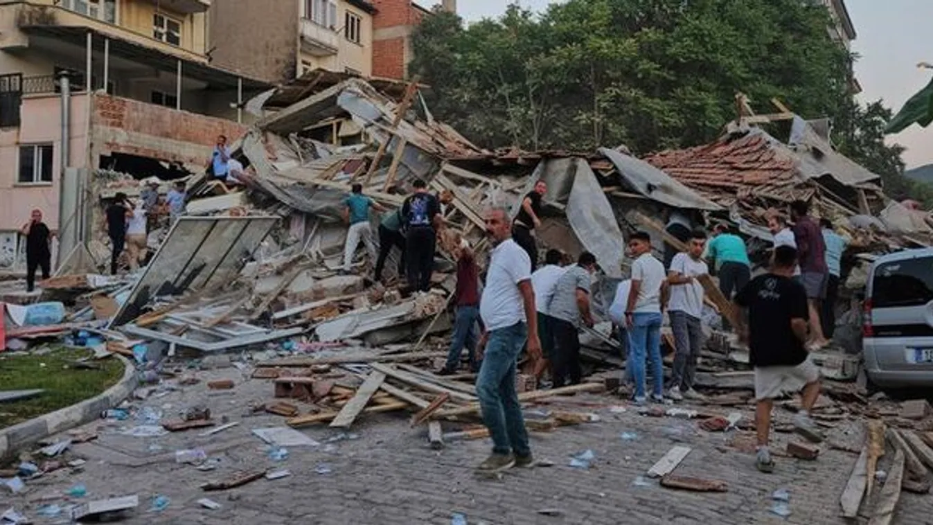 Pusztító földrengés rázta meg Törökországot – videó