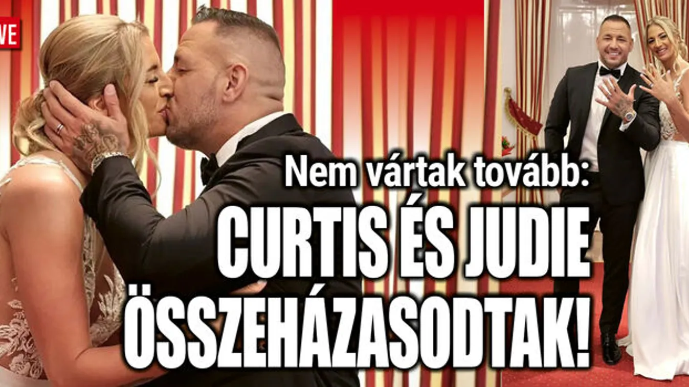 Összeházasodott Curtis és Judie