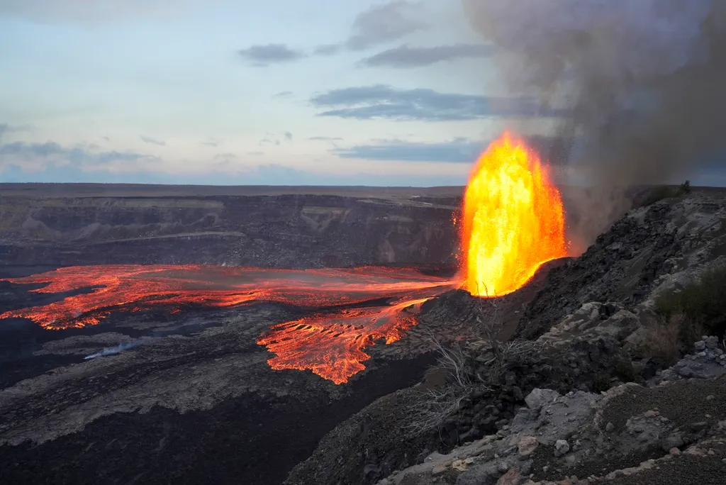 Kilauea vulkán kitörés
