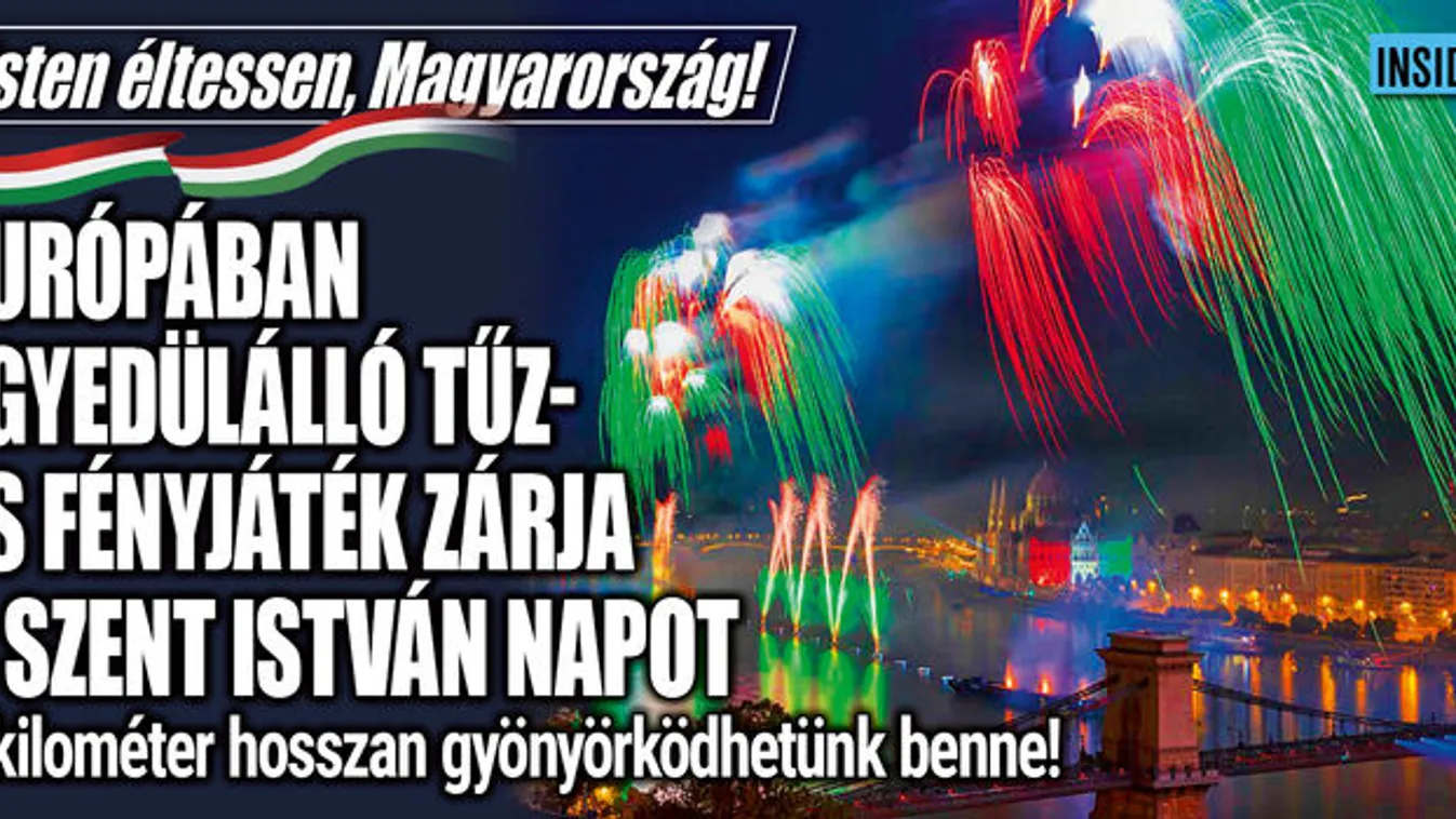 Európa legnagyobb tűzijátéka kezdődik este 9-kor
