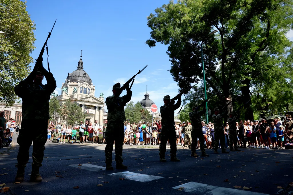 Honvédség Interaktív Bemutatói a Ligetben