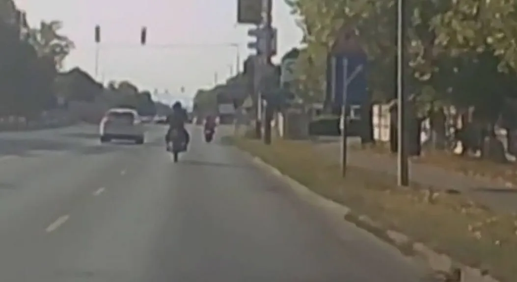 Kis híján halállal végződött az újpalotai motoros baleset