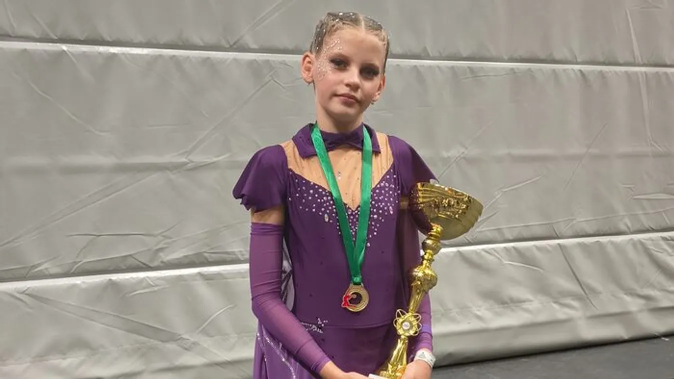 Sérült Achilles-ínnal lett mazsorett-világbajnok Anna