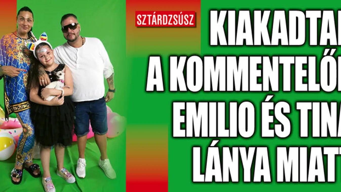 Baj van Emilio családjában? – Összeugrott lánya és a neje