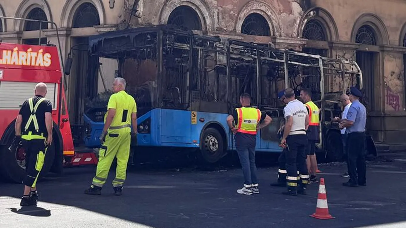 Ilyen nincs: megint elfüstölt egy BKK-busz