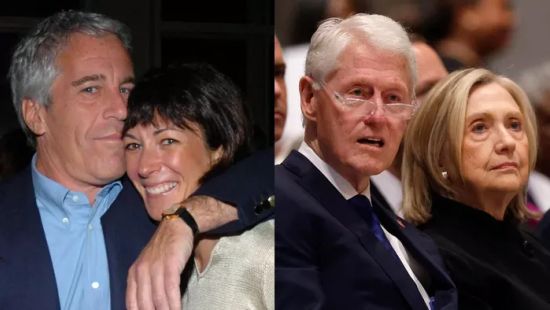 Az egész Clinton famíliának kellemetlen az Epstein-botrány
