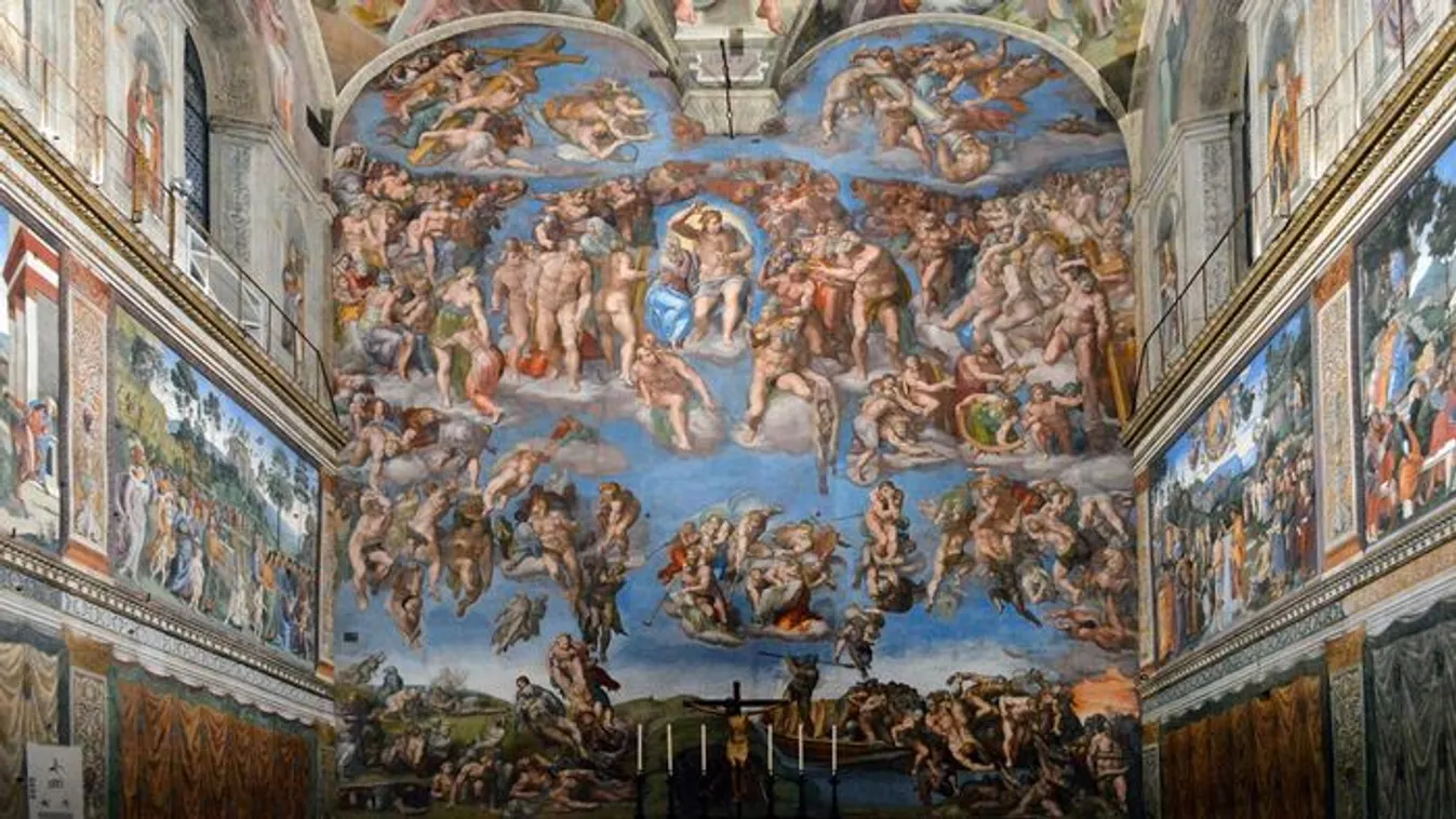 Turisták izzadsága veszélyezteti Michelangelo freskóját