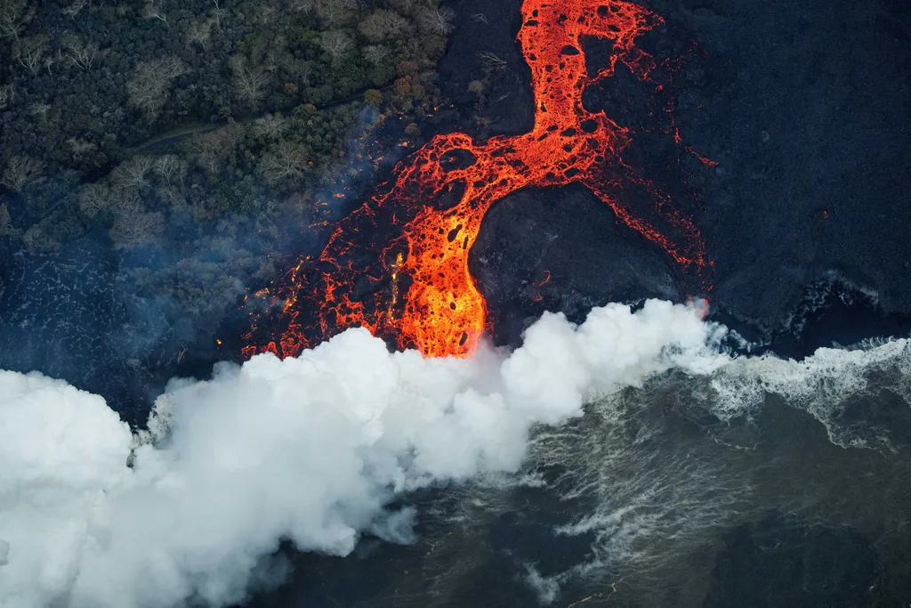 Kilauea vulkán kitörés