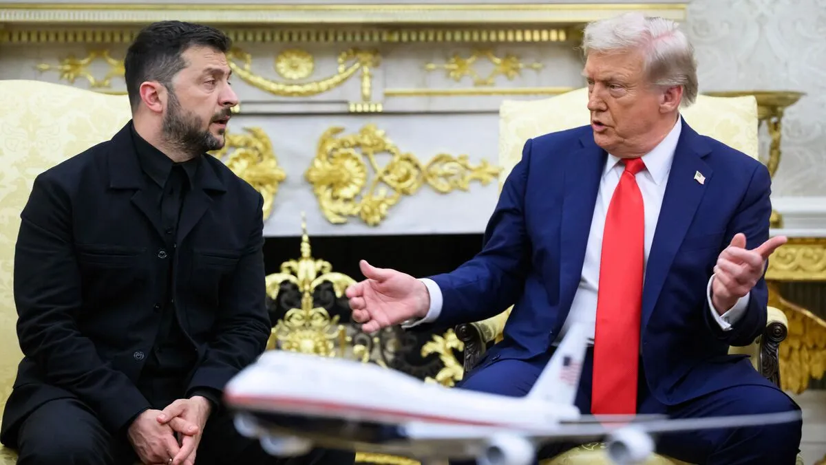 Trump meets Zelensky and European leaders in Washington DC