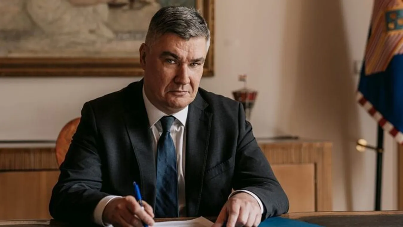 Horvát elnök: Nem küldünk katonákat Ukrajnába