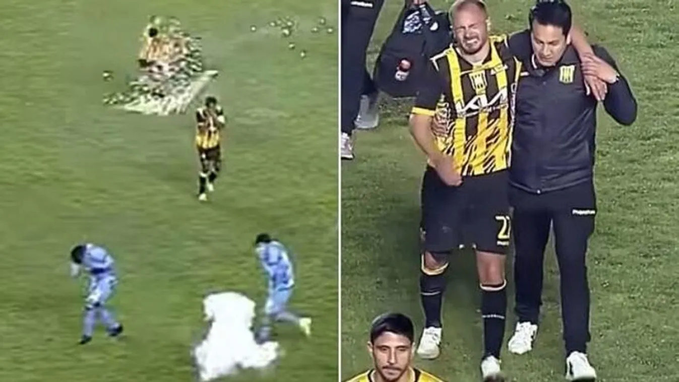  Botrányt a tűzijáték miatt, megsérült a focista nemi szerve