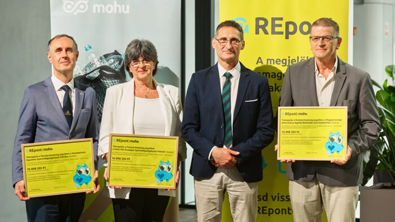 Jótékony célokat segítenek a palackvisszaváltók