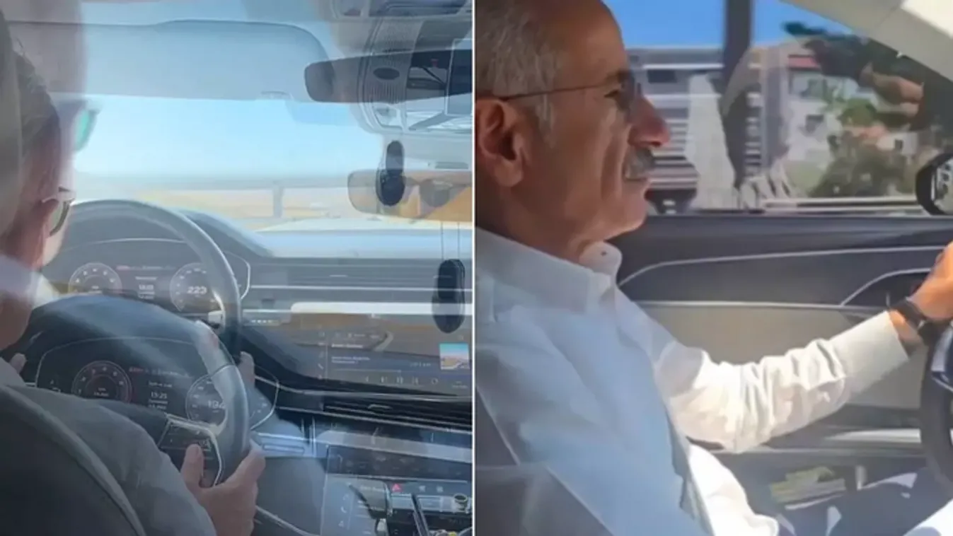 225-tel száguldott a török miniszter, megbírságolták