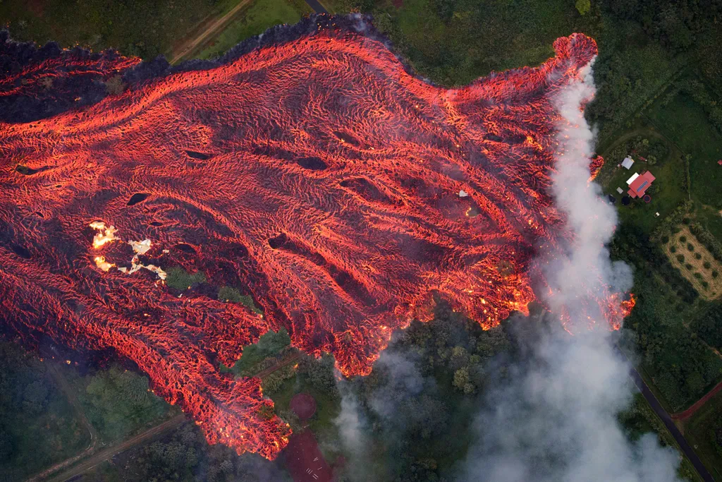 Kilauea vulkán kitörés