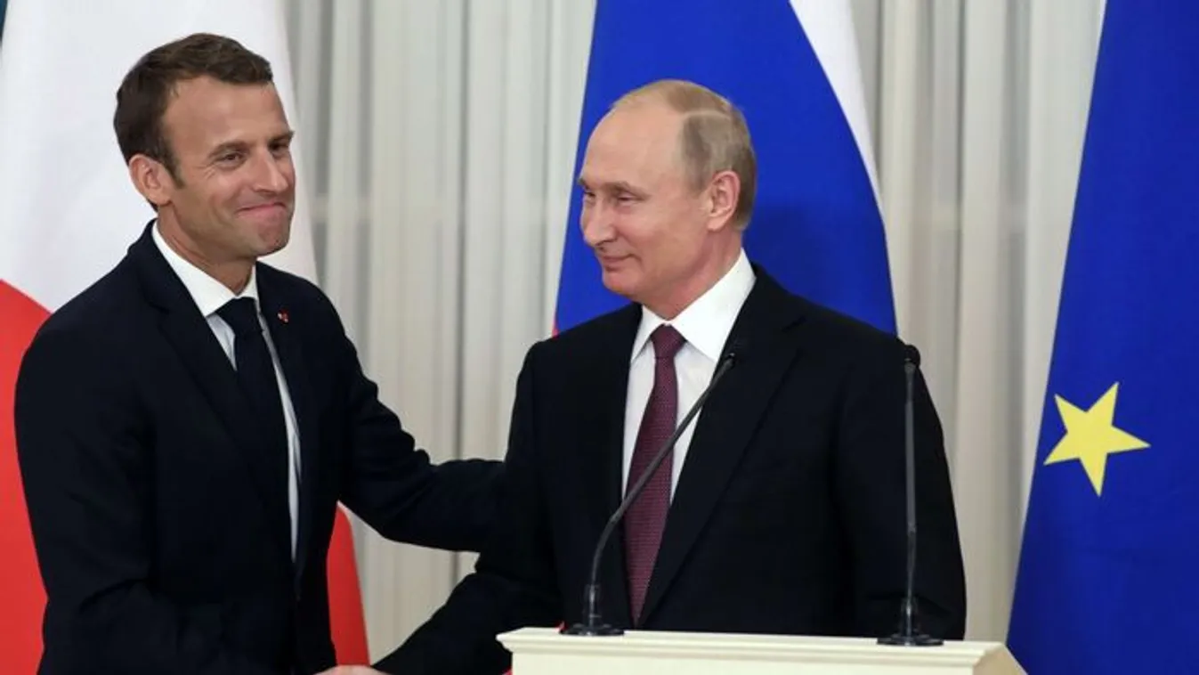 Emmanuel Macron szörnyetegnek nevezte Putyint