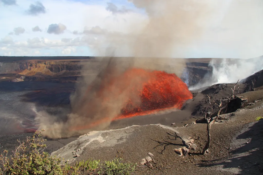 Kilauea vulkán kitörés