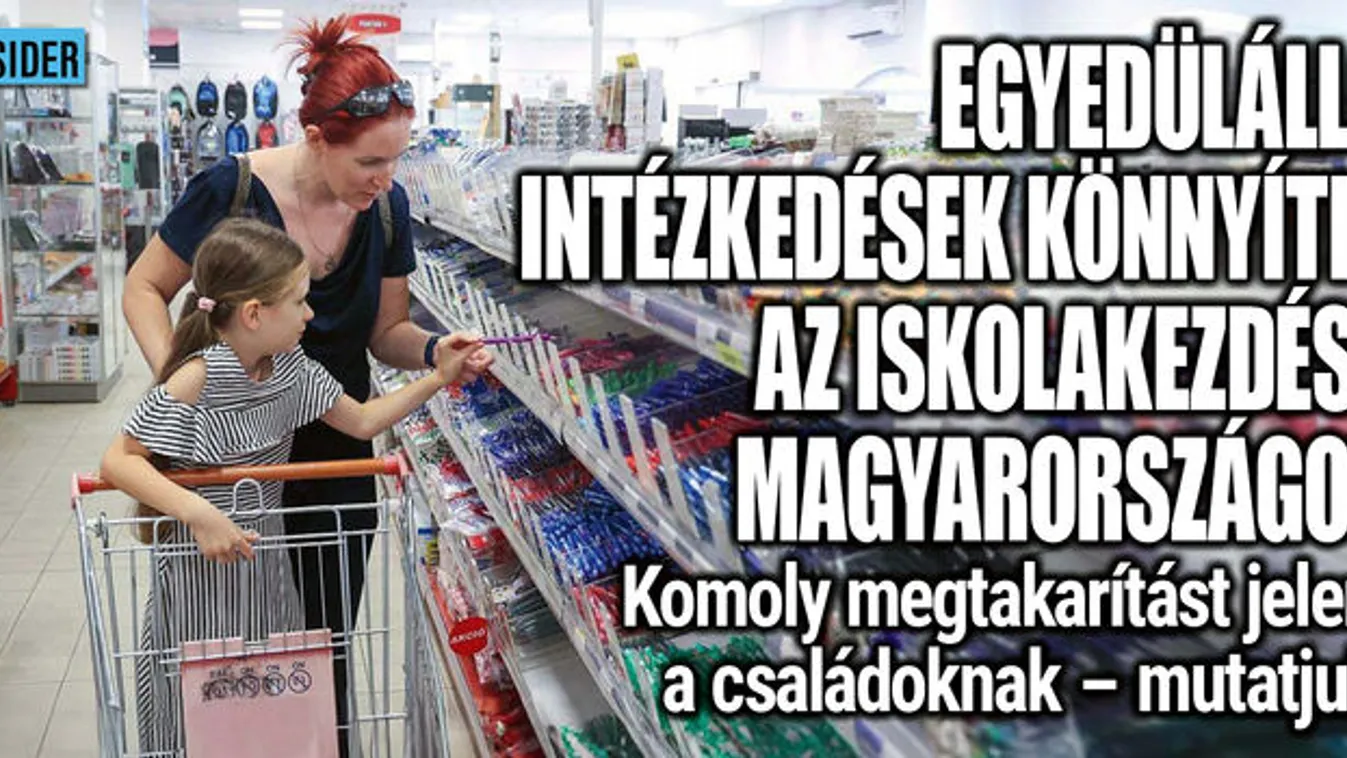 Iskolakezdés: egyedülálló intézkedések segítik a családokat Magyarországon