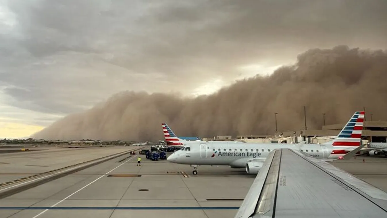Hatalmas porvihar nyelt el egy amerikai nagyvárost
